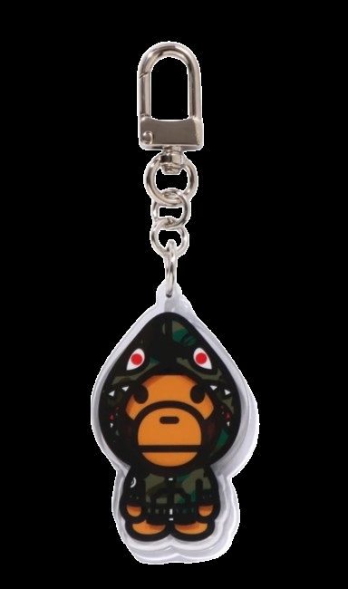 MILO SHARK ACRYLIC KEYCHAIN